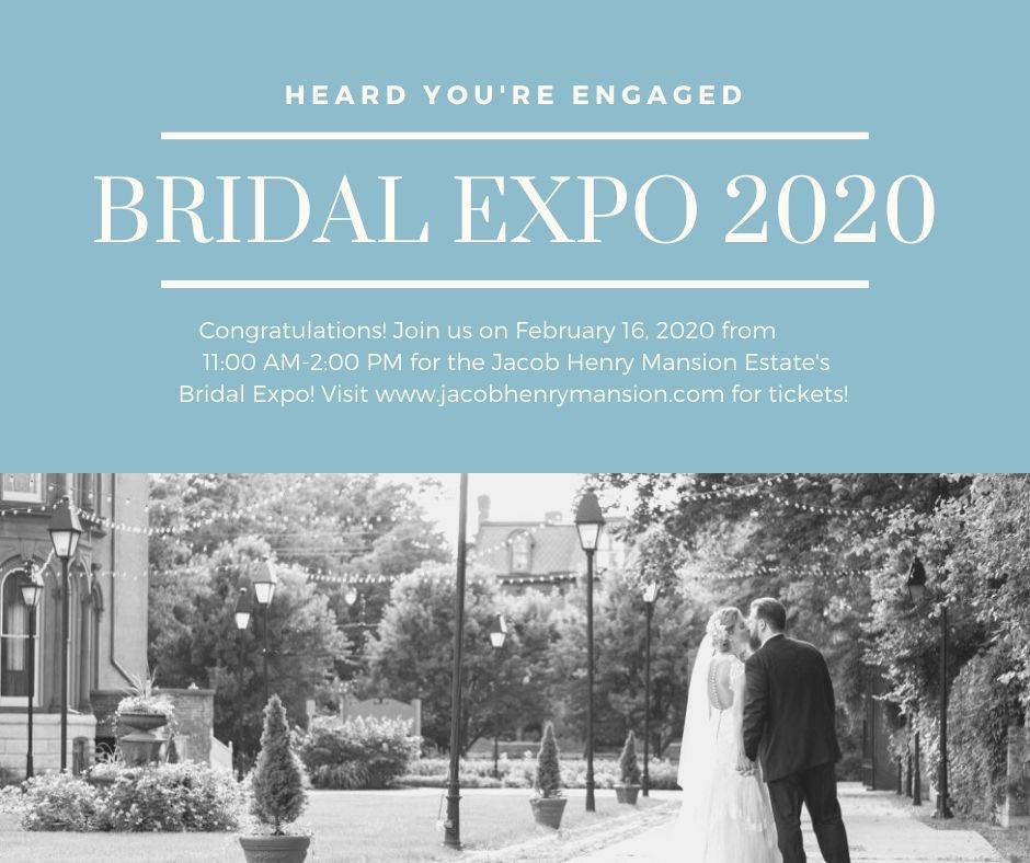 Newly engaged? Planning your wedding? You MUST attend our Third Annual Bridal Expo 2020 and meet with our very impressive list of the areas TOP vendors and enjoy a one stop planning experience! Reserve your tickets today! eventbrite.com/e/jacob-henry-…