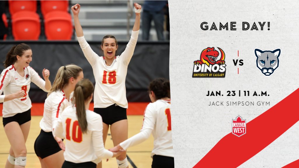📚 SCHOOL DAY GAME 📚

🦖 🆚 🐱
⏰ 11 AM
📍 Jack Simpson Gym
💻 CanadaWest.tv

#GoDinos