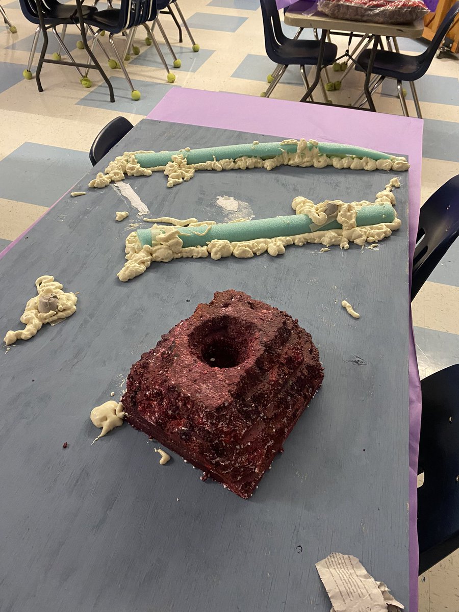 SCSEduTech's tweet image. In art class, 5th grade has started their design and build of the surface of Mars. Information from Mars research (library classes) is being used in the classrooms to compare to science SOLs: Earth Patterns, Cyles &amp;amp; Change and Interrelationships in Earth/Space System.