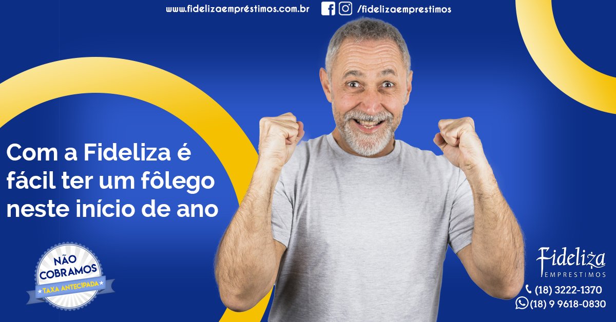FidelizaEmprest's tweet photo. Sabe aquela graninha que estava faltando pra equilibrar as contas e ganhar aquele fôlego extra neste início de ano?
Com a Fideliza ficou fácil! 😉🤑
#Empréstimos #Fidelizaempréstimos #VempraFideliza #entreemcontato #dinheiroextra https://t.co/RiF7NUGFbu