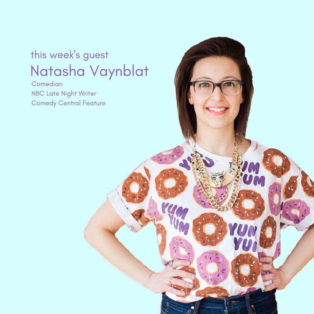 From the hit <a href="/ComedyCentral/">comedycentral</a> web series Your Worst Fears Confirmed, the hilarious <a href="/natashavaynblat/">natashavaynblat</a>! She gives us the scoop on her two very different dogs, Clarence and Harvey!
podcasts.apple.com/us/podcast/we-…