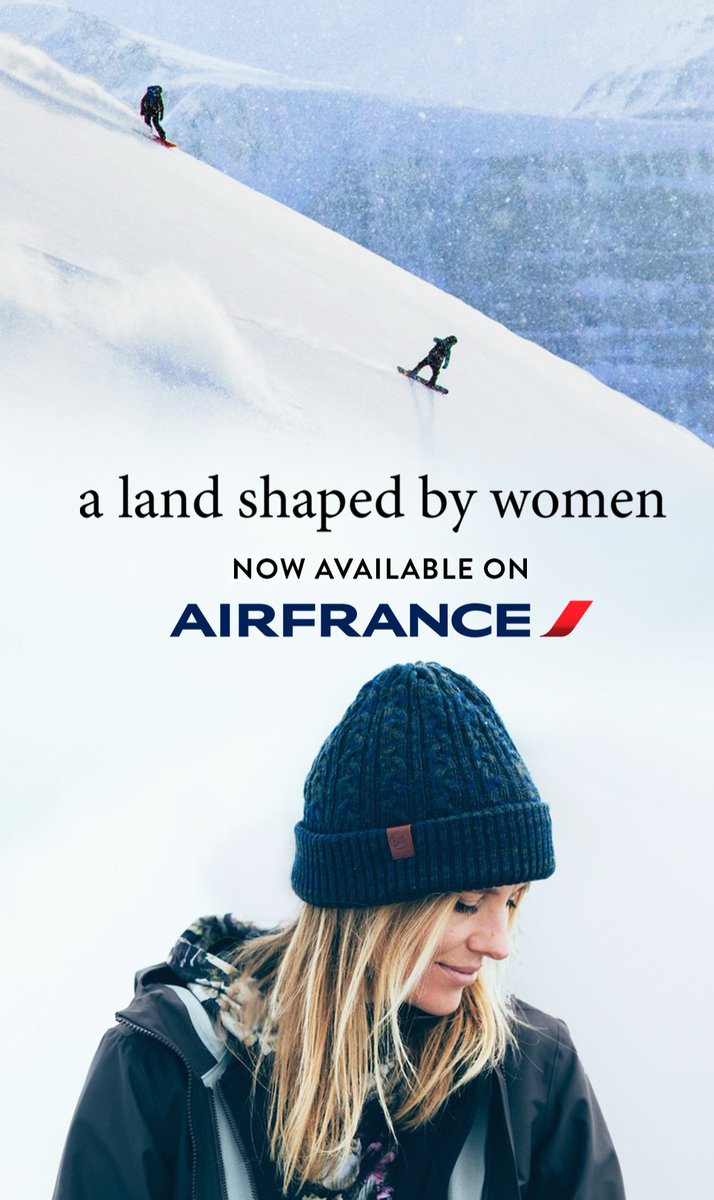 ✈️✈️Regardez #alandshapedbywomen sur <a href="/AirFranceFR/">Air France FR</a> et <a href="/KLM/">KLM</a> ✈️✈️