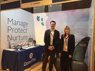 ConvaTecWoundUK's tweet photo. We've really enjoyed meeting everyone at the first @ebworldcongress 🦋

Thank you to everyone that has signed our pledge to #FightEB 

#StrongerTogether #ConvaTec #EB2020 #EBWC2020 https://t.co/FzKxaalhuK