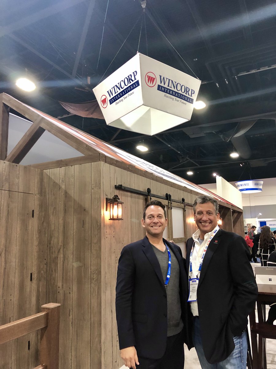Wincorp_Intl's tweet photo. #ThrowbackThursday to last year at #IPPE in Atlanta, GA. We will be there again next week. Be sure to stop by booth C11213 to learn more about us and our products! #WincorpInternational #HatchingYourFuture https://t.co/LiPCa8JWj9