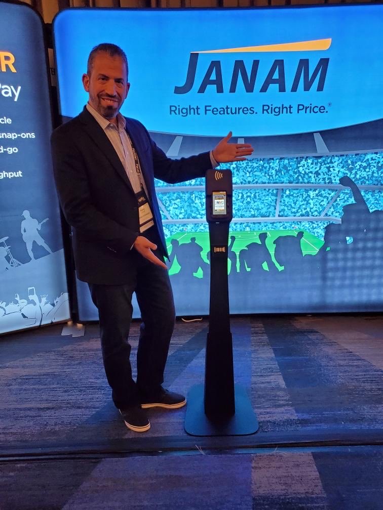 traci1106's tweet photo. It’s the final day of #intix2020. If you haven’t stopped to see our new XT3 rugged touch computer and GT1 mobile entry pedestal, you are missing out! https://t.co/fqlLOZ1zbb