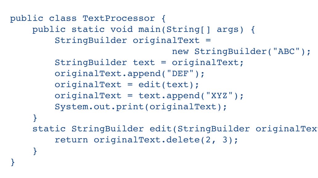 java's tweet photo. ❓QUIZ ❓

Given the class in the image, which output is correct?

A) ABCDEFXYZ
B) ABDEFXYZ
C) ABEFXYZ
D) ABXYZ

Answer: https://t.co/TG2ekf8Cvd https://t.co/kJQm4lexiU