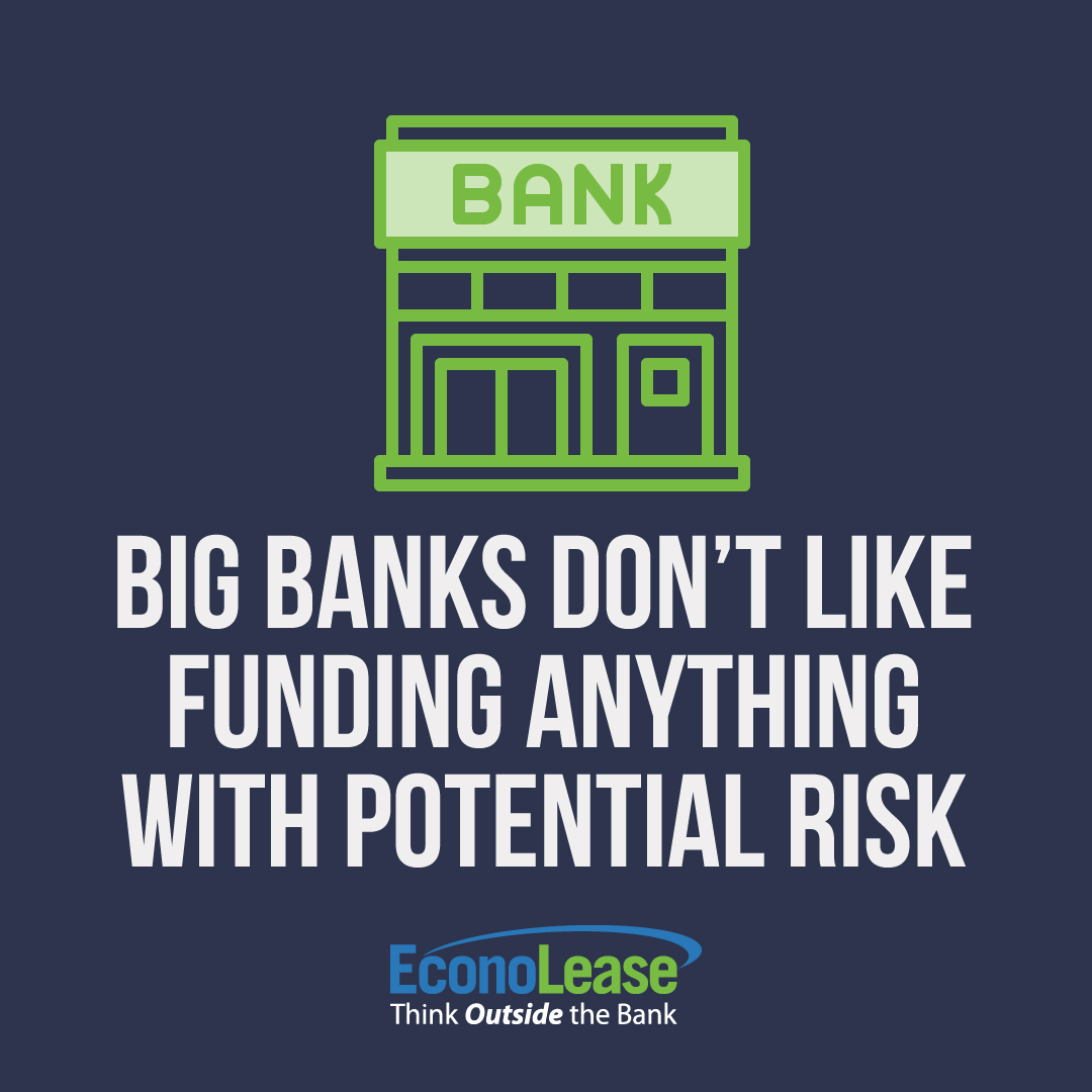 We see you as potential. When looking for financing in the food industry, it’s important to speak to someone who knows the business and the fluctuations it can take.