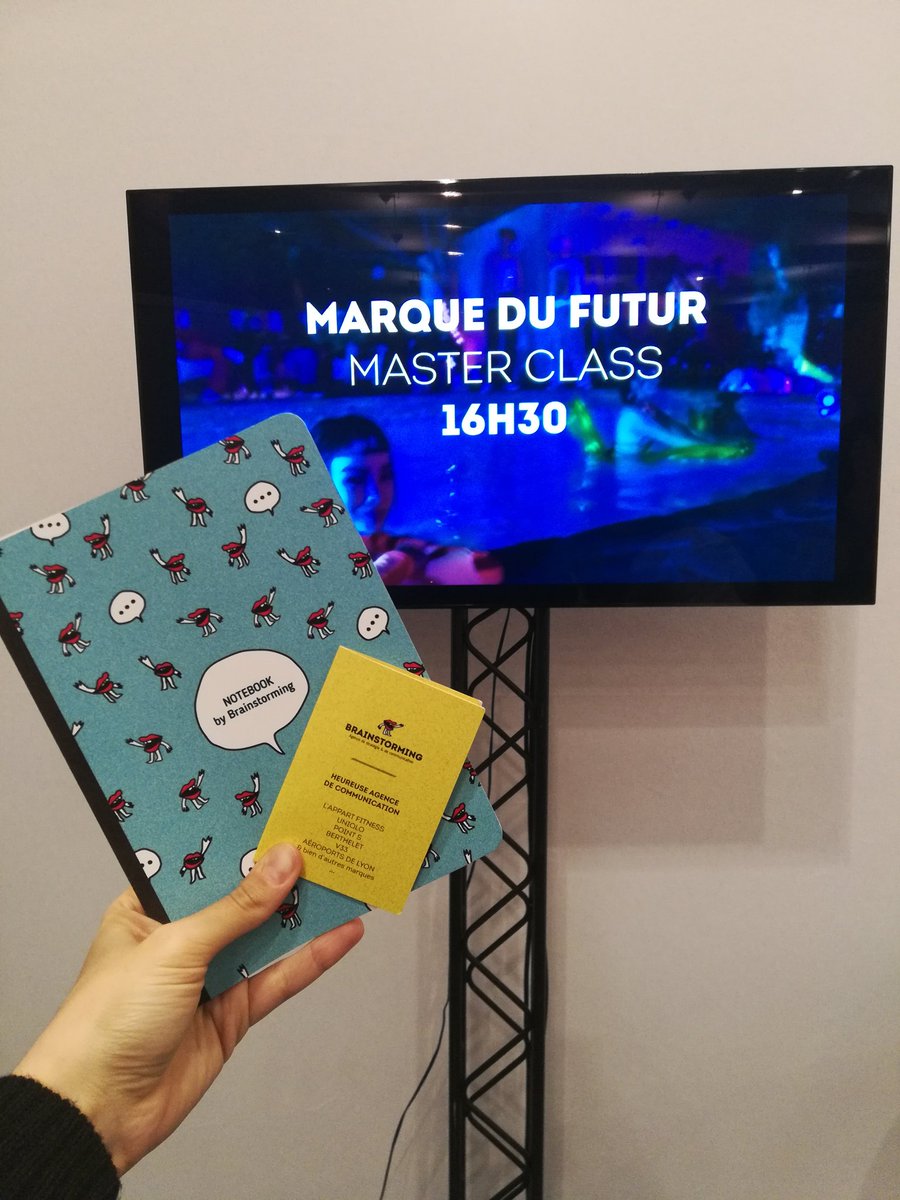 Plus que quelques minutes avant notre masterclass sur la marque du futur au Congrès #EDFutur!