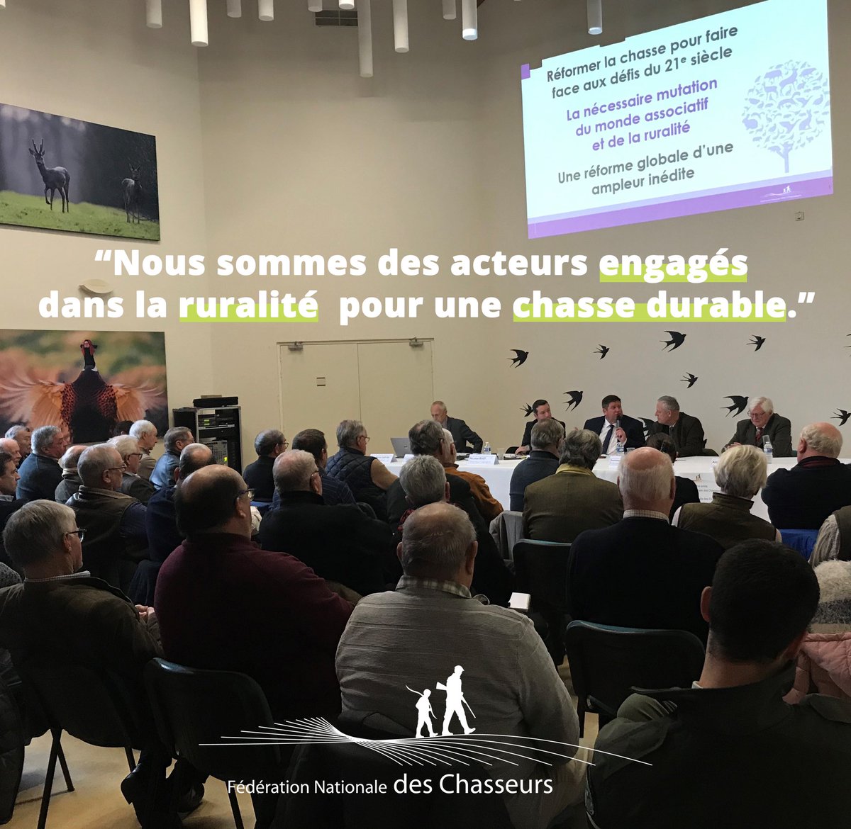 ChasseursFrance's tweet photo. .@WillySchraen donne le coup d’envoi de son #TourdeFrance annuel des régions. 12 RDV pour échanger avec les fédérations sur la nouvelle loi #chasse, une #réforme globale d’une ampleur inédite pour faire face aux enjeux de demain #biodiversité #proximité #écologie https://t.co/S5c7AgAE6x