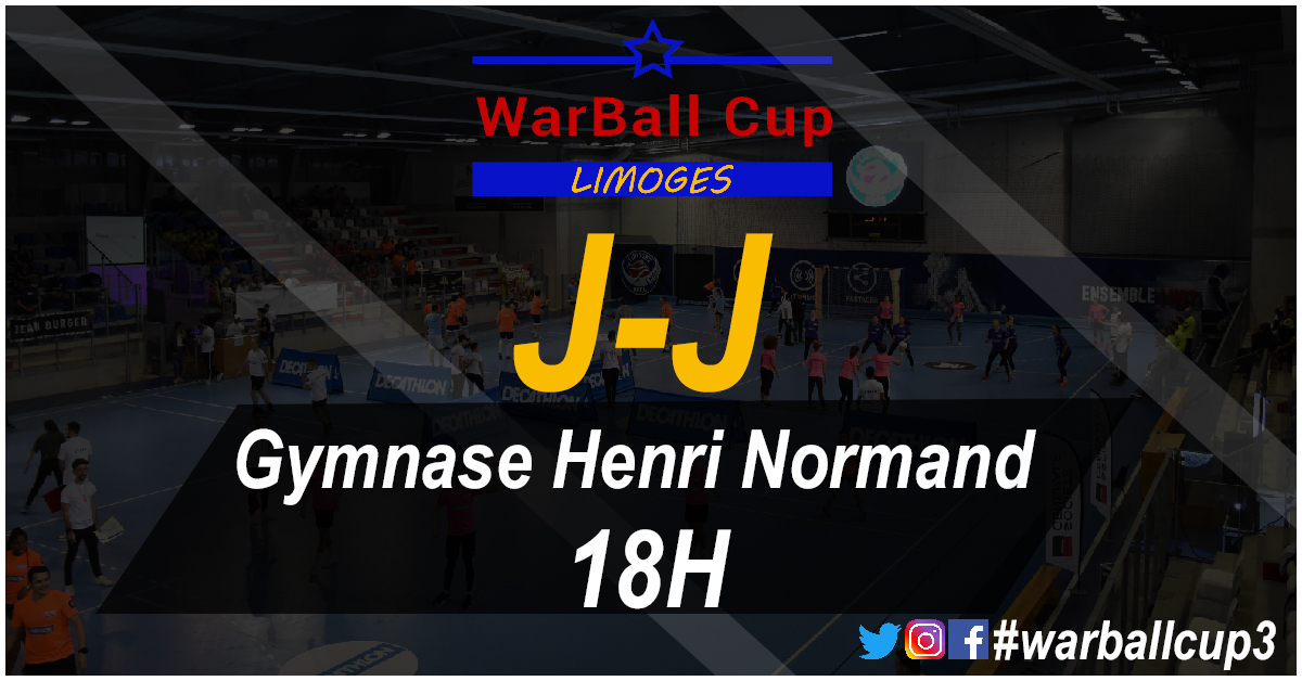 Amosport1's tweet photo. 🔥H-3 avant le début de la WarBall Cup !🔥
La pression monte ? On espère que vous êtes chauds !
🎁ENTRÉE LIBRE ET GRATUITE
Rendez vous dès 18h pour le début des matchs à 19h
A ce soir, vous n’êtes pas prêts.
Gymnase Henri Normand,
3 Allée Maréchal Franchet d’Esperey
87100 Limoges https://t.co/NNZu5x1GsF