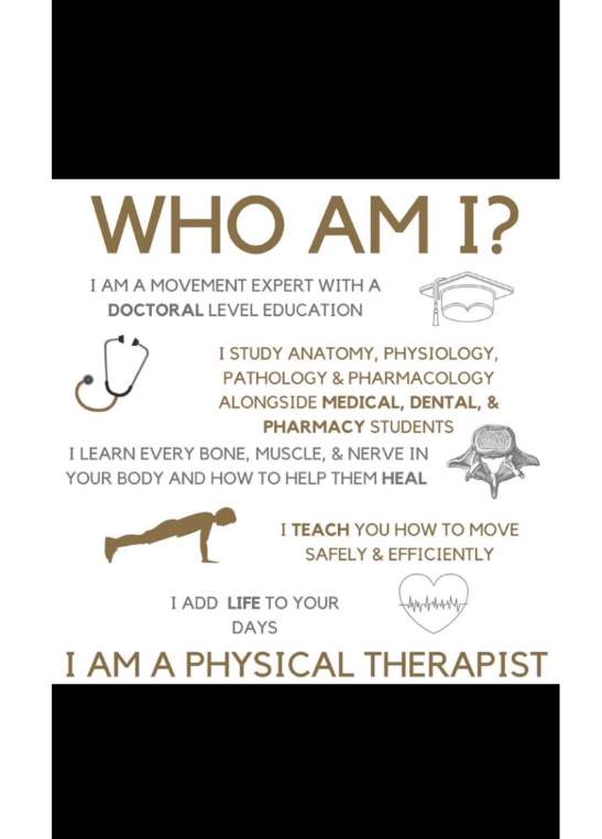 Liz_ReliantTA's tweet photo. Lets give a shout out to all the amazing Physical Therapist's out there! 

Comment and tag an awesome PT you know 😀

#PT #Freemvnt #movementisfreedom #choosept  #dptschool #dptstudent  #reliantrehab #carematters https://t.co/ncP9Ol9ygS