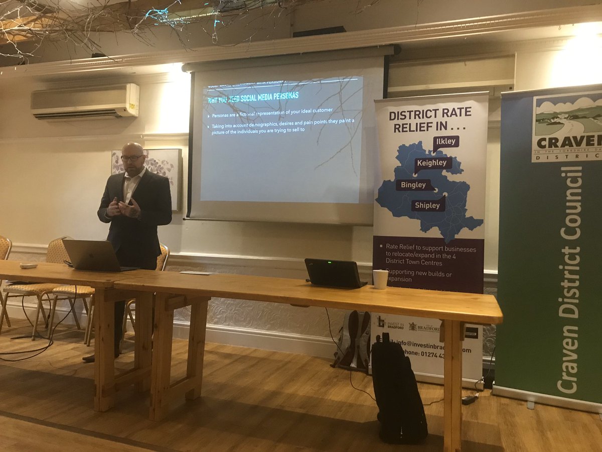 Thanks to @LeedsCityRegion and <a href="/InvestBradford/">Invest in Bradford</a> for inviting me to speak <a href="/SteetonHall/">SteetonHallHotel</a> this morning. Met some great new businesses in the #keighley area 👊
