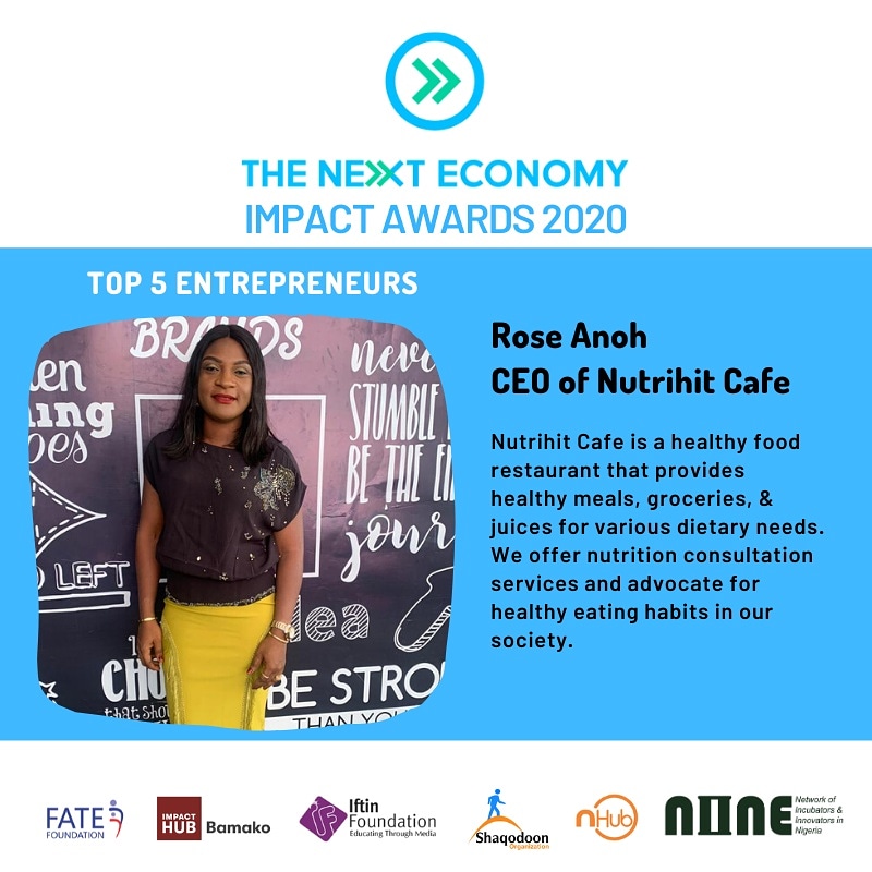 Nutrihit Cafe emerges among the top 5 finalists for the TNE Impact Awards and stands a chance to win €5000.
.
.
Nutrihit Cafe is a healthy food restaurant that provides healthy meals, groceries &amp; juices for various dietary needs. They also offer nutrition consultation.