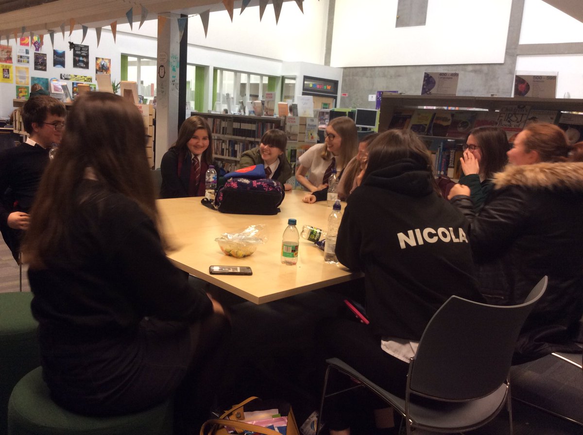 ForAcadLib's tweet image. F.A.C.T members had great fun at lunchtime planning stories for this term’s newsletter. You too could be round this table - just pop in any Thursday. #FORopportunitiesforall