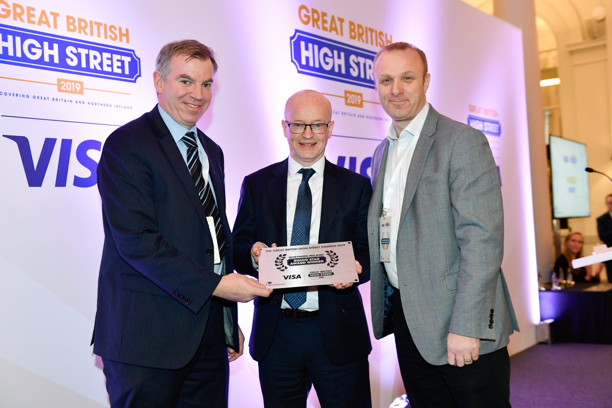 Congratulations to the winner of the Rising Star High Street Award for Northern Ireland, Newry! 🌟 #MYHIGHSTREET