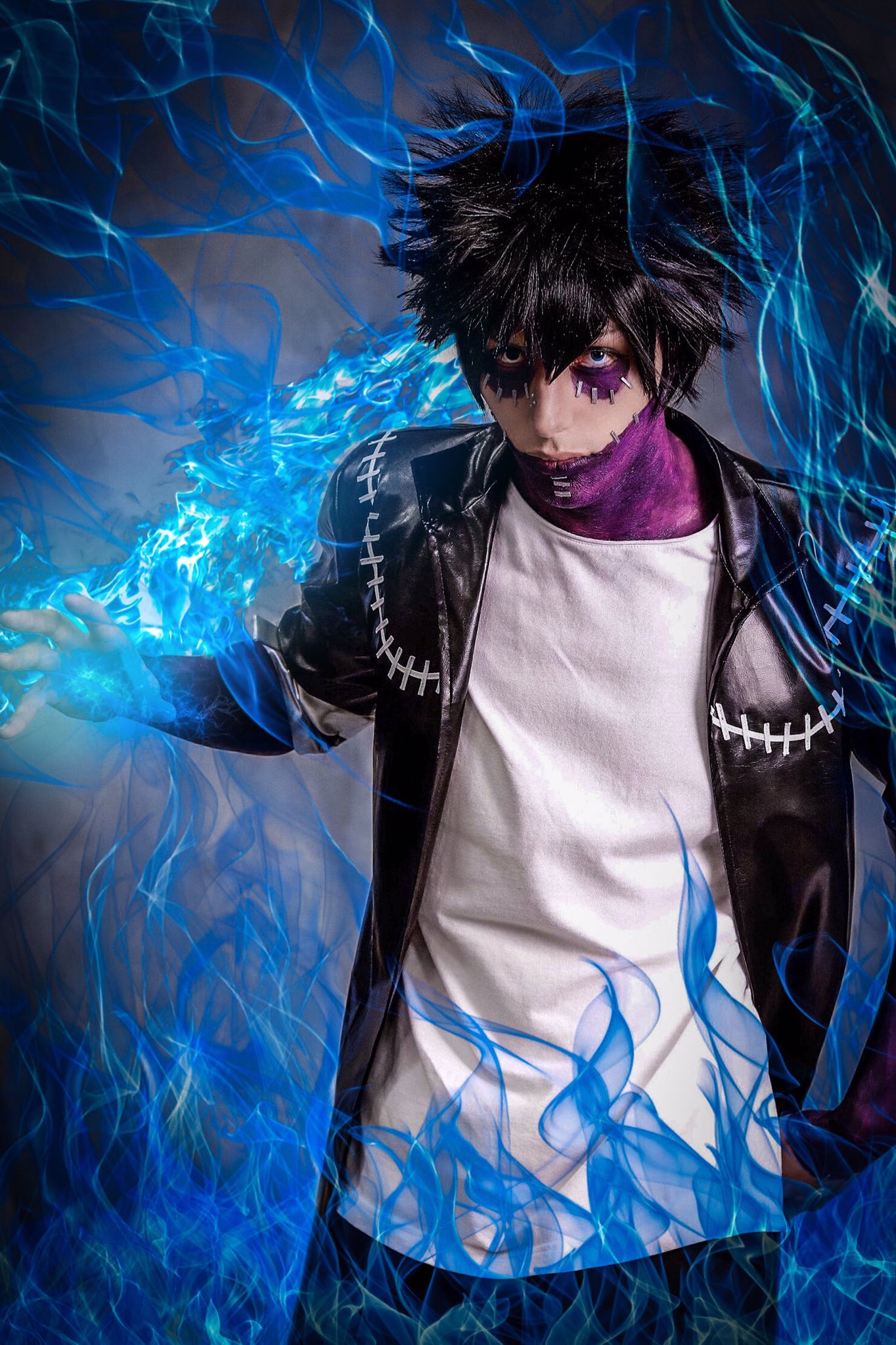 ヒロアカ/僕のヒーローアカデミア/荼毘/コスプレ衣装/ウィッグ