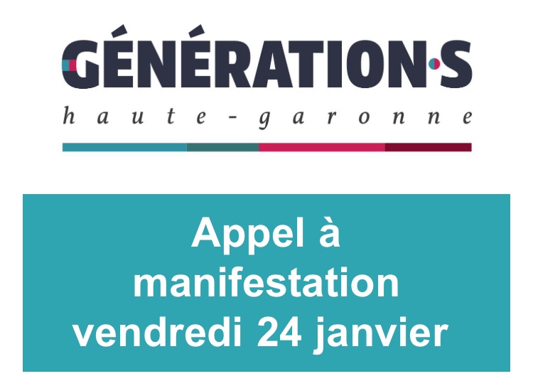 Generations_31's tweet photo. Appel à la mobilisation départ à 10 heures à Saint Cyprien #Toulouse #greve24janvier #Retraites #GenerationsRetraites https://t.co/PkYDlNQ0Sb