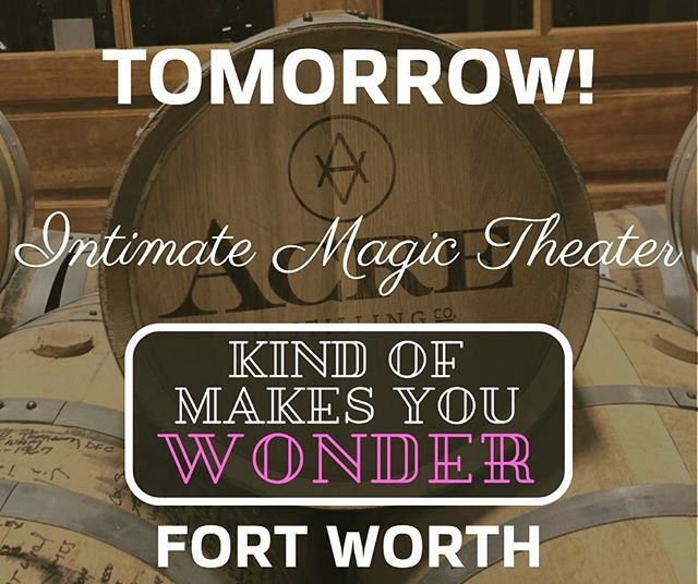 Tickets in bio! #magicmagicmagic #kindofmakesyouwonder #mentalist #mindreader #fortworth #sundancesquare #gottaseegp ift.tt/30OnwVM