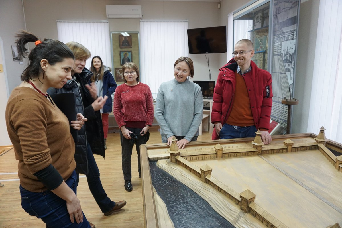 active_history's tweet photo. The InterActive History project team visited Olonets - one of the project implementation points - and discussed with the employees of Museum and with exhibition designers a set of issues related to updating the exhibition.
https://t.co/KwQPMDxx4s
#InterActive_History #kareliacbc https://t.co/uoIaQc2fc0
