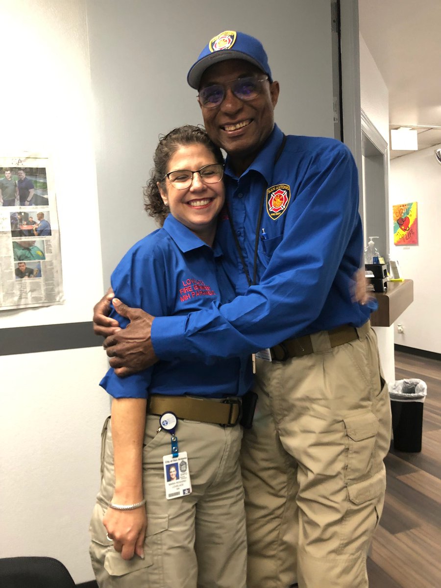 <a href="/SAMobileHealth/">SAFD MIH</a> making great things happen, takes great people! PICC is street medicine innovation. <a href="/COSAGOV/">City of San Antonio</a> <a href="/SAPDCareers/">SAPD Careers</a> <a href="/SATXFire/">SAFD</a> <a href="/STRAC/">STRAC</a> @CHCSBC