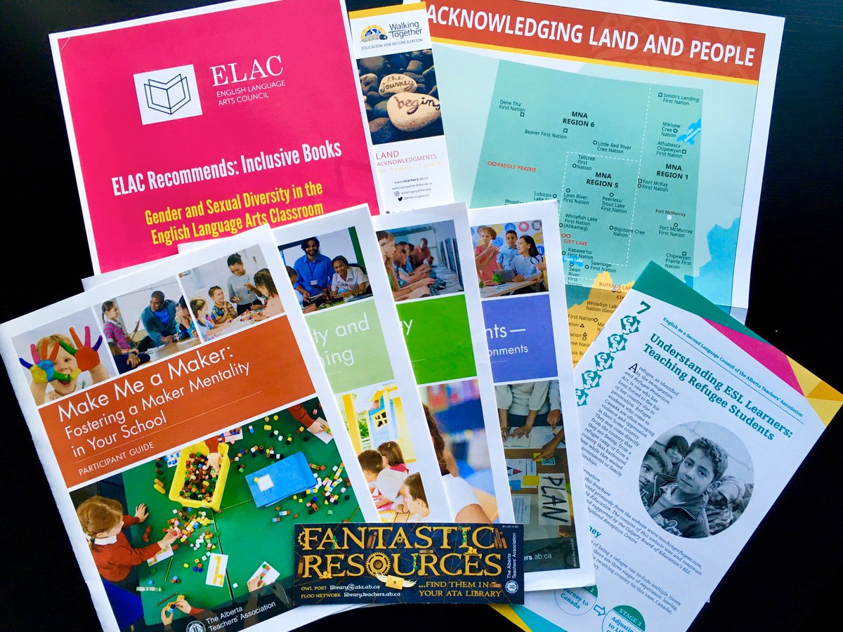 Thank you @Education_UofA for an awesome Ed week filled with great <a href="/albertateachers/">Alberta Teachers' Association</a> PD sessions! I acquired some new knowledge, strategies, and my new favourite thing... RESOURCES!