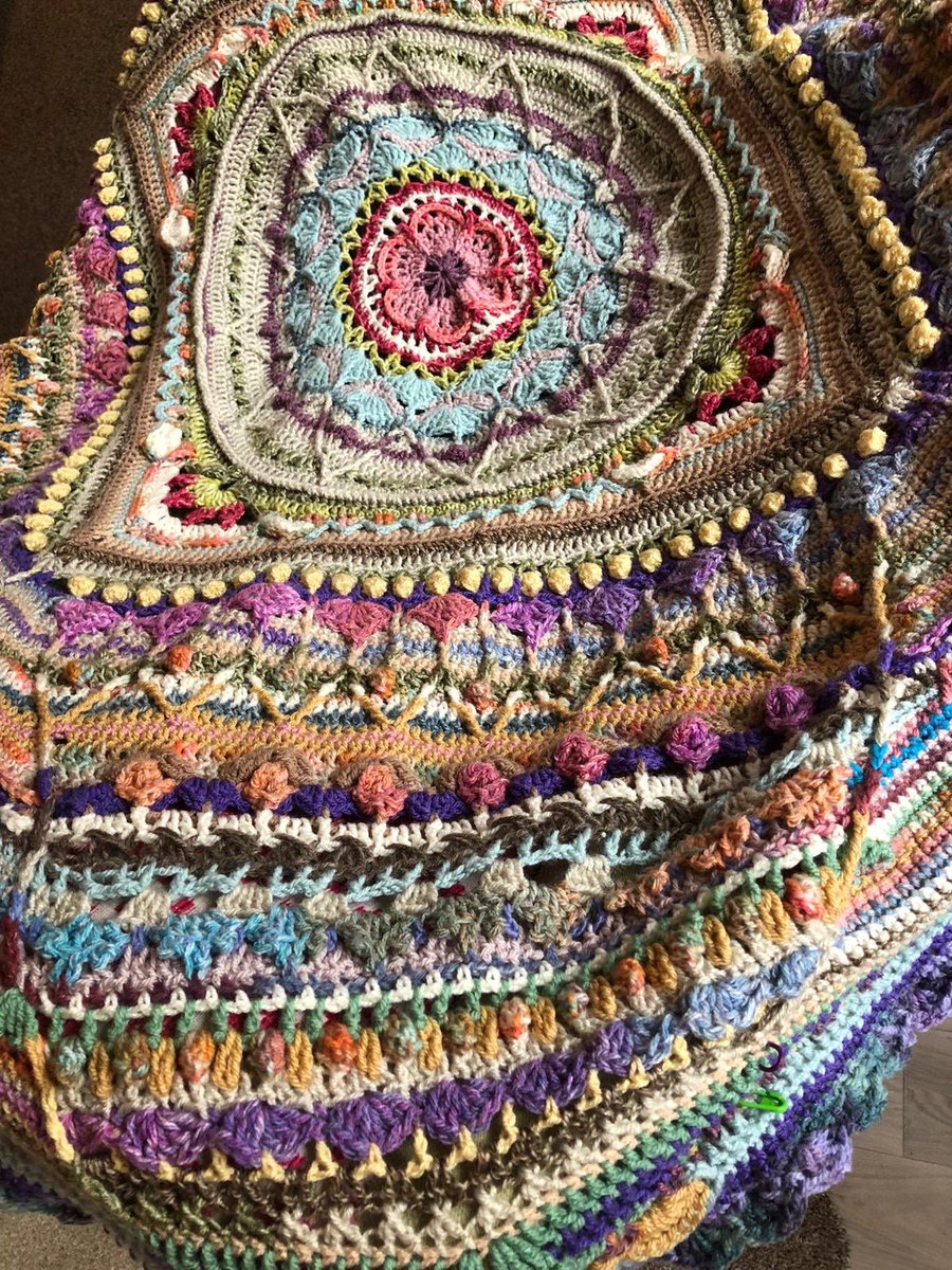 johnwoodward's tweet photo. Great to meet with @pedalsingh today to hand over the crochet throw for his birthday raffle. Please enter at £1.00 a go. https://t.co/3yuis68ZPY