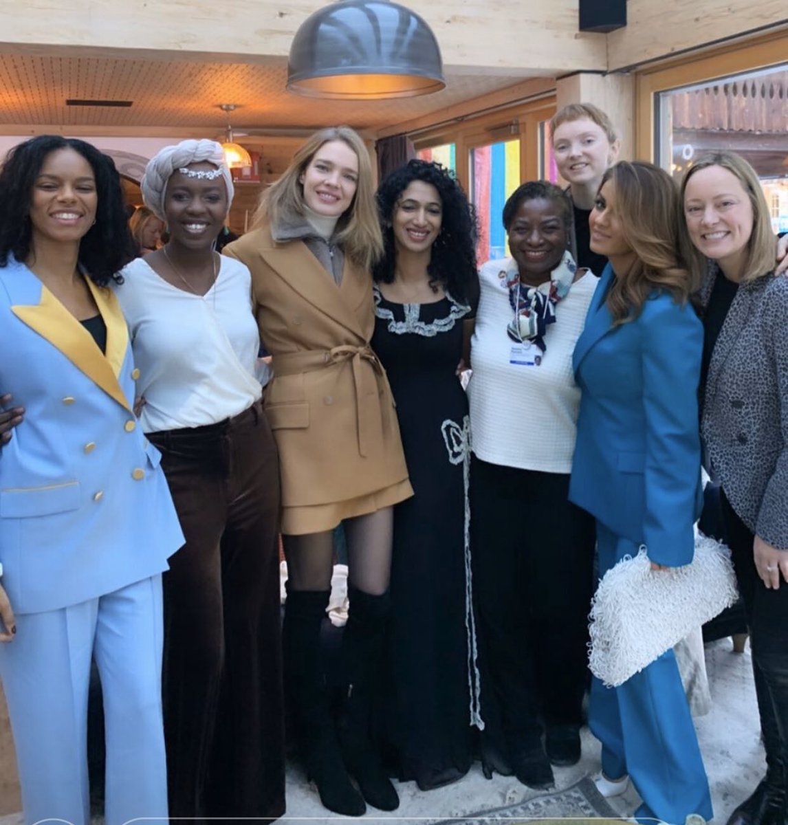 Thank you to all the inspiring women on the #LetsTalkDavos panel today challenging the stigma &amp; taboo around reproductive health! 

When we collaborate, we create the space needed to talk about what’s important for women &amp; girls. 

#WEF20 #SRHR

📸 <a href="/NataSupernova/">.</a> <a href="/elbi/">Elbi</a>