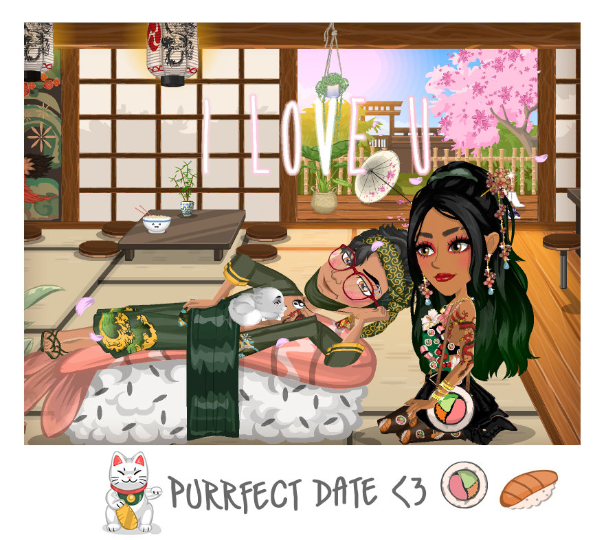 MSP_world's tweet photo. How do you imagine your perfect date? 😍#perfectdate #servingfish #Sushidate https://t.co/I2MlG8X0Ij
