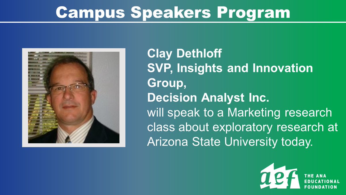 #LearnWithAEF <a href="/DecisionAnalyst/">Decision Analyst</a> <a href="/ASU/">Arizona State University</a>