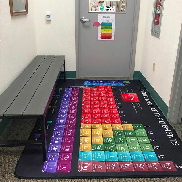 RaeFearing's tweet photo. Now students can learn a little chemistry when theyβre sitting on the bench in the office. #stemschool #scienceiseverywhere #learnsomethingnew #alwaystimetolearn #raefearing #science https://t.co/Jwzj98VBiN