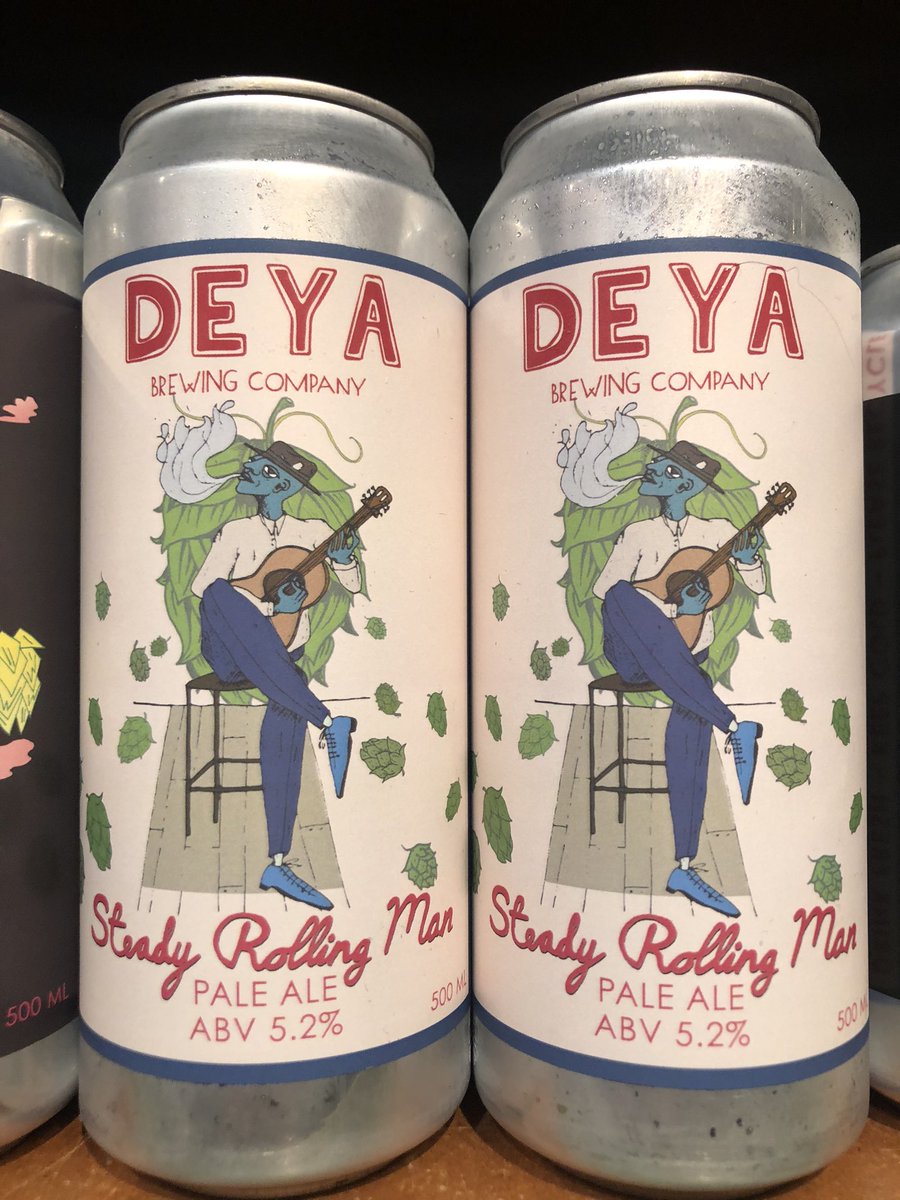 We’ve been restocked with our best selling beer of 2019. 

Who thinks it will retain it’s title in 2020?!

@deyabrewery 
#steadyrollingman