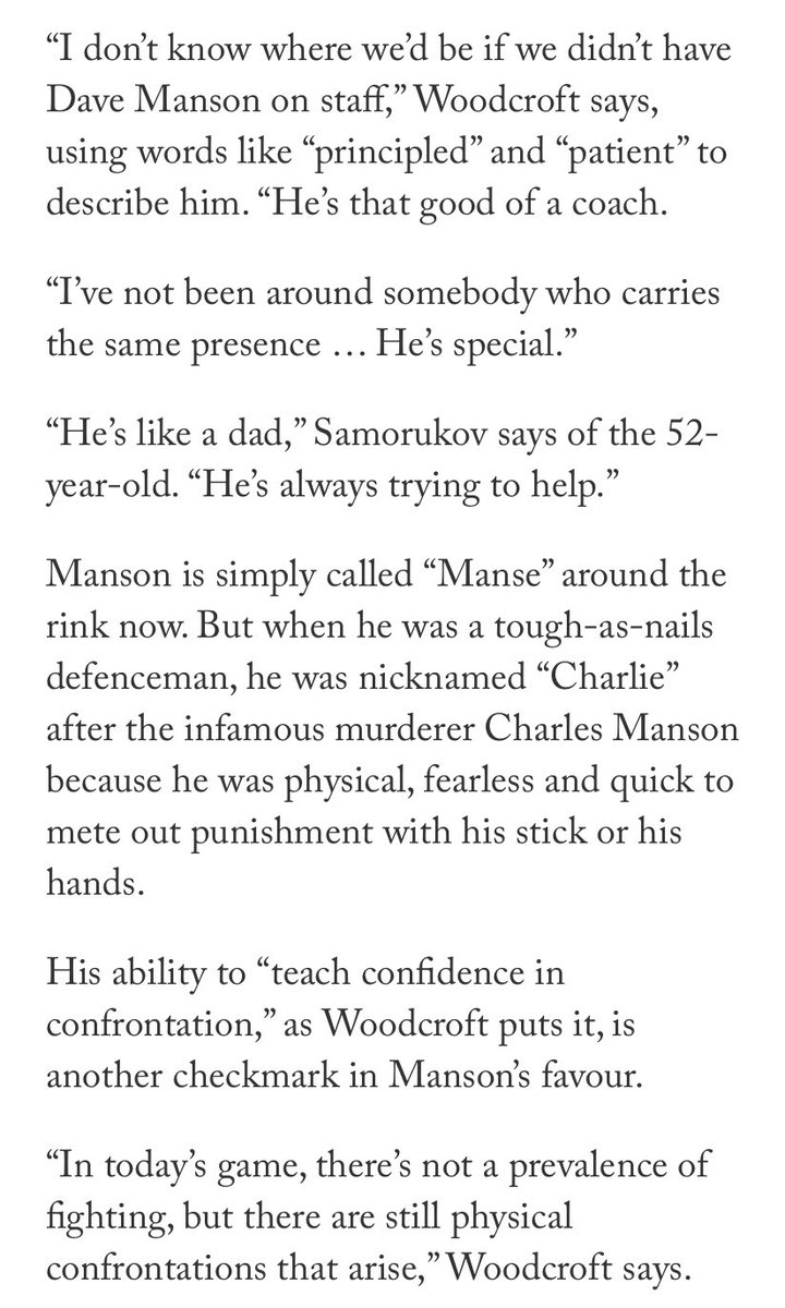 High praise for former <a href="/PARaidersHockey/">x - Prince Albert Raiders</a> asst coach Dave Manson in this article from <a href="/DNBsports/">Daniel Nugent-Bowman</a>.  Great look behind the scenes of the Condors staff. 

theathletic.com/1525883/2020/0…