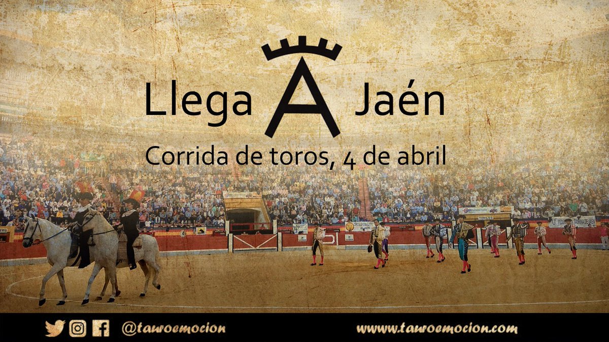 TorosEnJaen's tweet photo. 🔊@victorinotoros abrirá la temporada en Jaén.
ℹ️ De está manera, la divisa extremeña debutará el 4 de abril en el Coso de la Alameda.
➕Será con una corrida de toros a beneficio de @aecc_es.
¡Llegan los “victorinos” a Jaén! 🔝🤘🏻 https://t.co/GSinDUcpbI