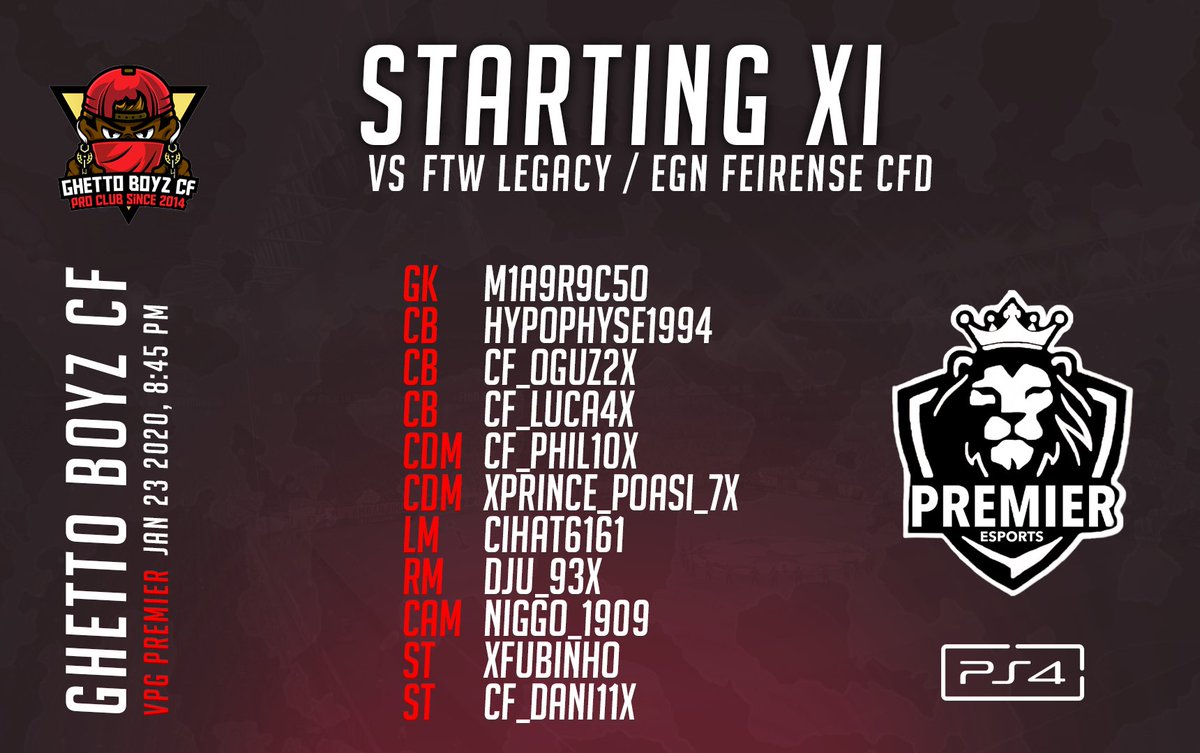 ❤️🖤💛 #Matchday ❤️🖤💛

🏆| <a href="/OfficialVPG/">Virtual Pro Gaming</a>  #VPGPremier
🗓| Spieltag 6
🆚| <a href="/EGN_FIFAeSports/">EGN eSports FIFA</a> 
⏰| 21:45 Uhr

🏆| Virtual Pro Gaming #VPGPremier
🗓| Spieltag 7
🆚| <a href="/FTWLegacy/">Baby-Faced Killa |not @730HOOK</a> 
⏰| 22:15 Uhr

🎥| Live on: twitch.tv/Hypophyse1994