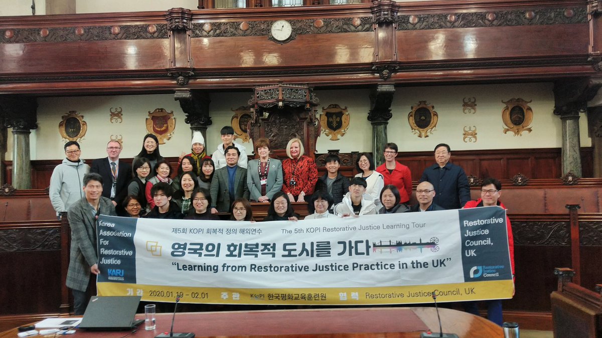 LiamBenfieldWC's tweet photo. A delegation from South Korea visited us today on how we @MyWakefield use Restorative Practice in our Children &amp; Young People's Services! @Re__Thinking https://t.co/LKPlyOIZUn