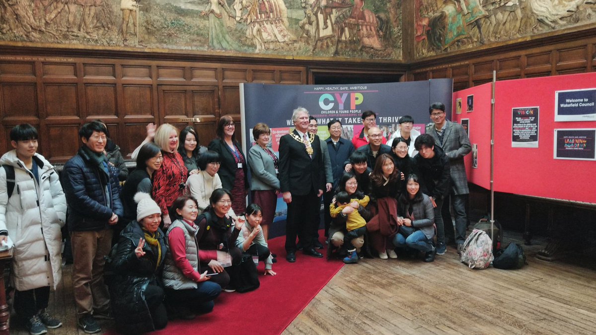 LiamBenfieldWC's tweet photo. A delegation from South Korea visited us today on how we @MyWakefield use Restorative Practice in our Children &amp; Young People's Services! @Re__Thinking https://t.co/LKPlyOIZUn