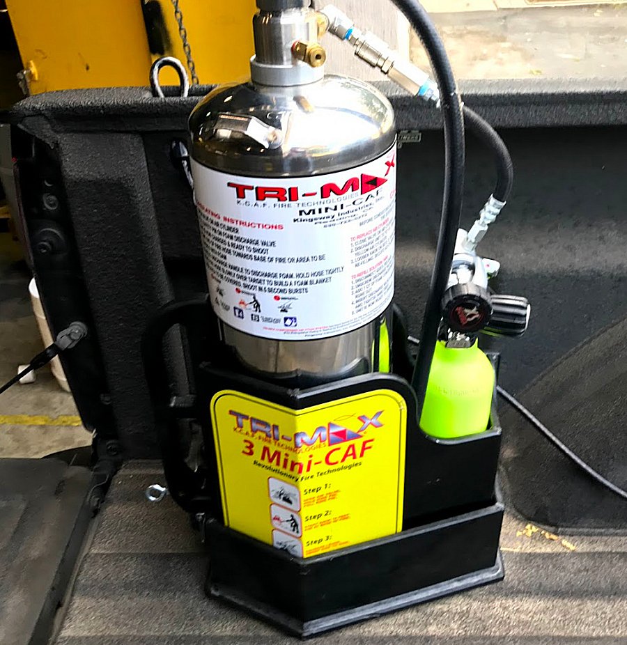 TriMaxCAFS's tweet image. Tri-Max™ Fire Suppression Technologies
trimax.us 530-722-0272
TM 3 Mini-CAF Hand Held CAF System
** One of our best selling systems comes in a small package but delivers a big punch.
#firesuppression #cafs #firefighting #firefighter #firesafety