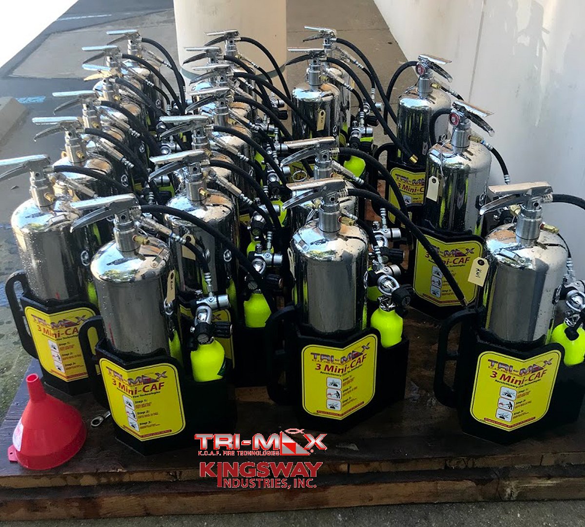 TriMaxCAFS's tweet image. Tri-Max™ Fire Suppression Technologies
trimax.us 530-722-0272
TM 3 Mini-CAF Hand Held CAF System
** One of our best selling systems comes in a small package but delivers a big punch.
#firesuppression #cafs #firefighting #firefighter #firesafety