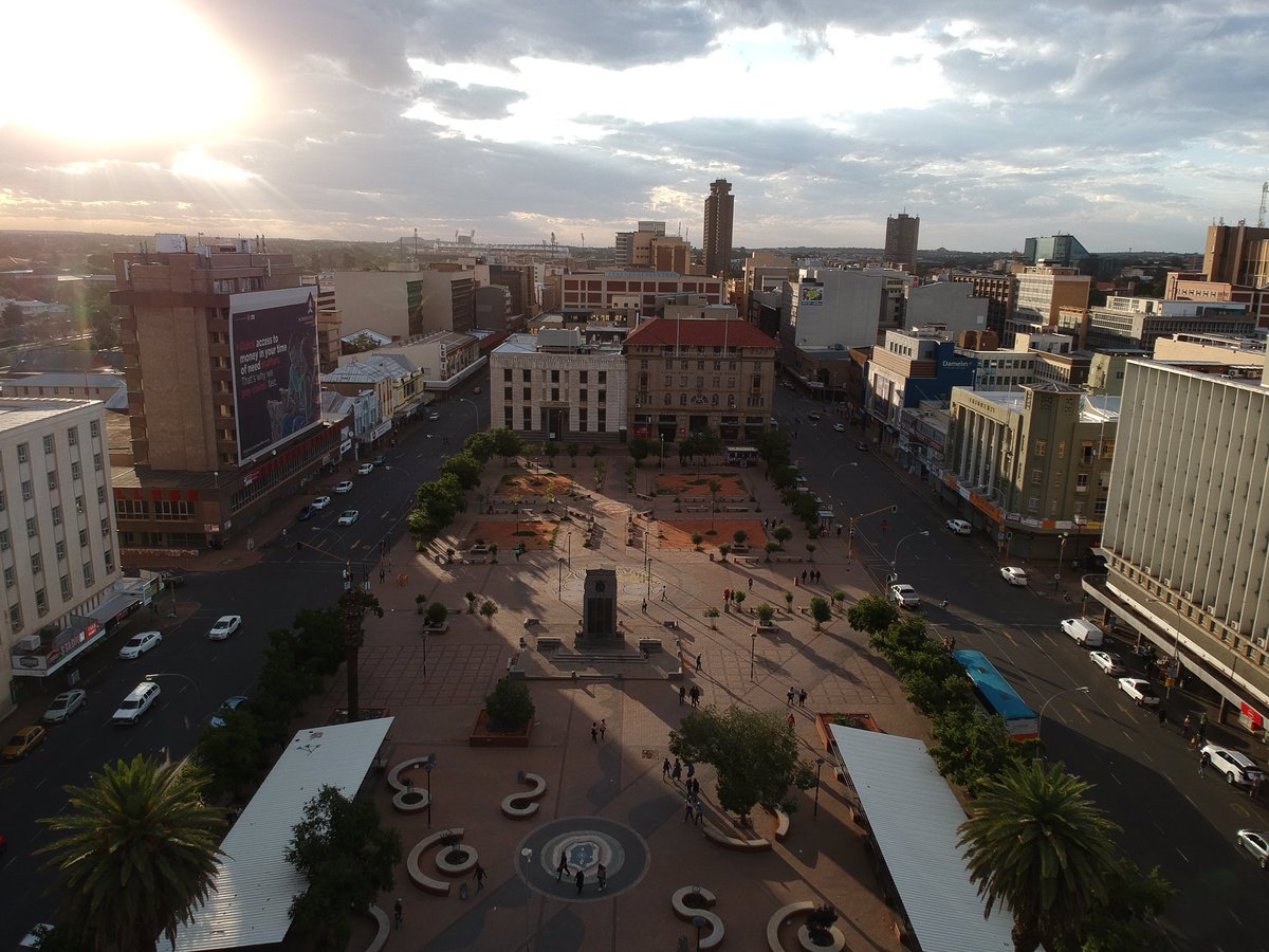 LeGoodySA's tweet photo. Forgot to post these the other day.... 🤭 I think Drone photography is my other calling 😂

📍Bloemfontein 
     Hofmans Square https://t.co/lrcJ8UsU0i