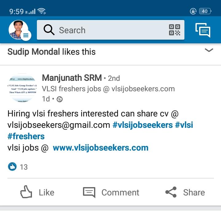 IMShankar_6's tweet image. #jobs 
#VlsiFreshers