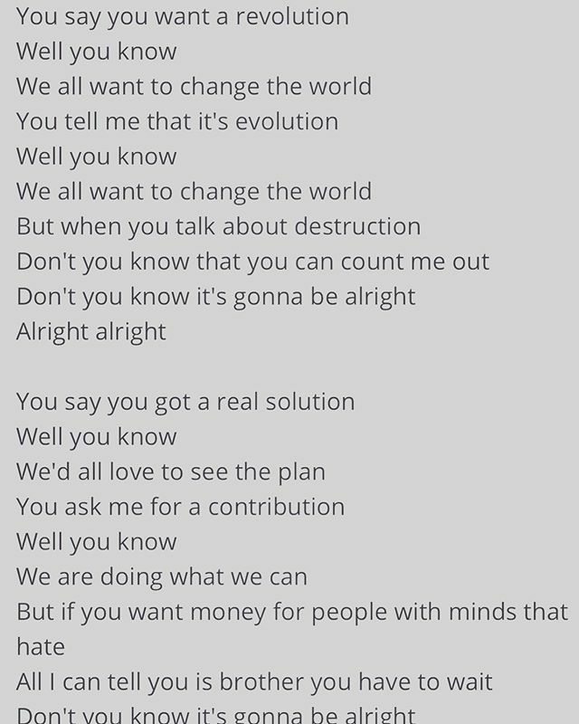 alpaca171717's tweet photo. 革命を!#revolution #beatles #rylics #rock https://t.co/mzc43BRgwU