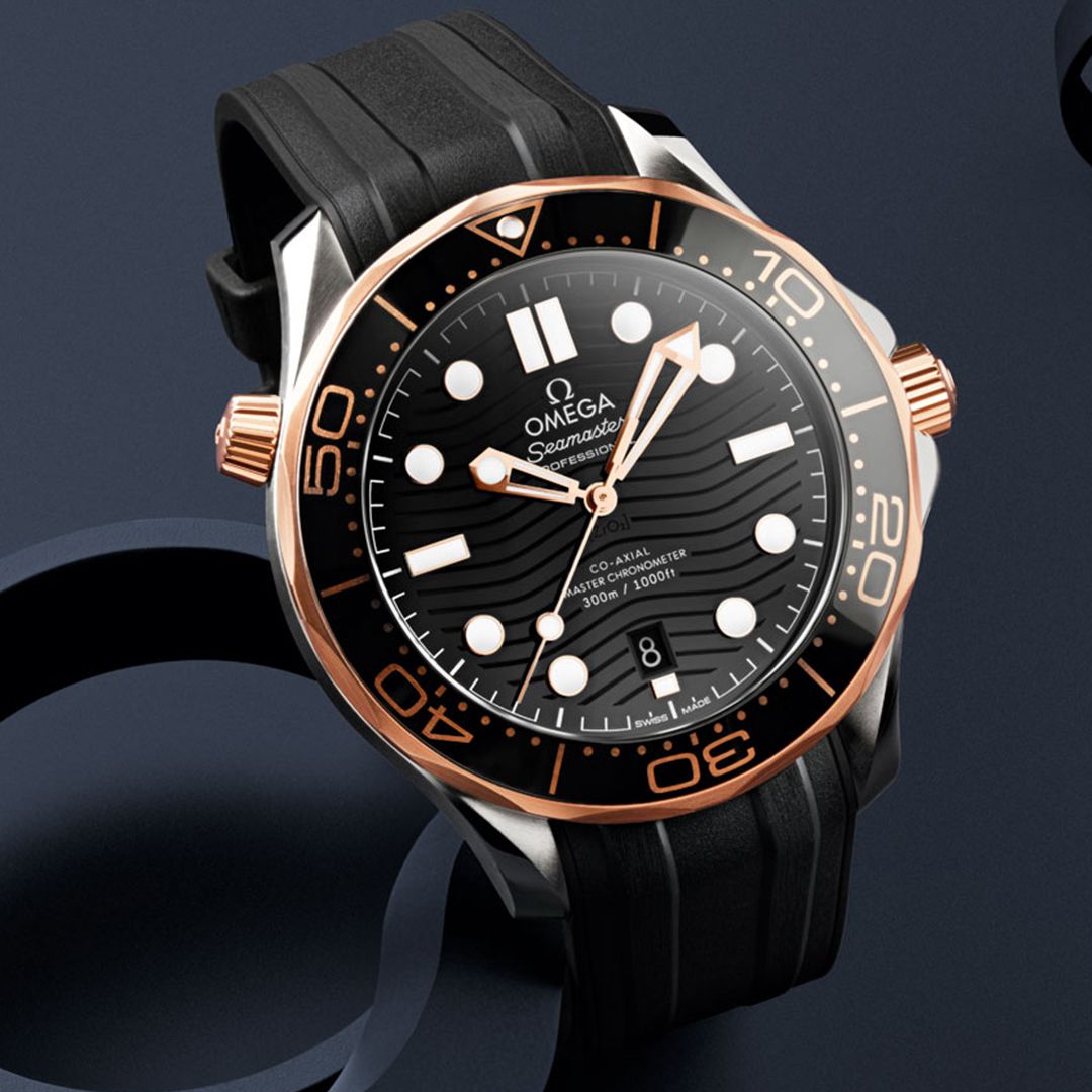 New arrival online &amp; in-store: the Omega Seamaster Diver Chronograph 44mm with a polished black ceramic bezel with a Ceragold™ diving scale.

<a href="/omega/">Omega</a>

buff.ly/37pF396

#omega #seamaster #omegaseamaster #watchoftheday #wotd #watchesofinstagram #luxurywatch
