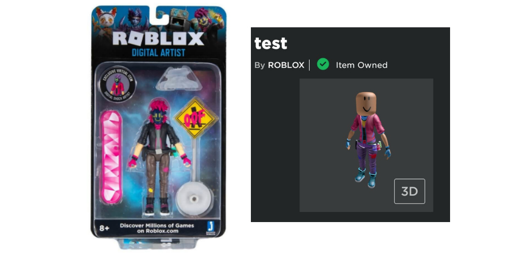 Lily On Twitter If You Bought The Digital Artist Roblox Toy