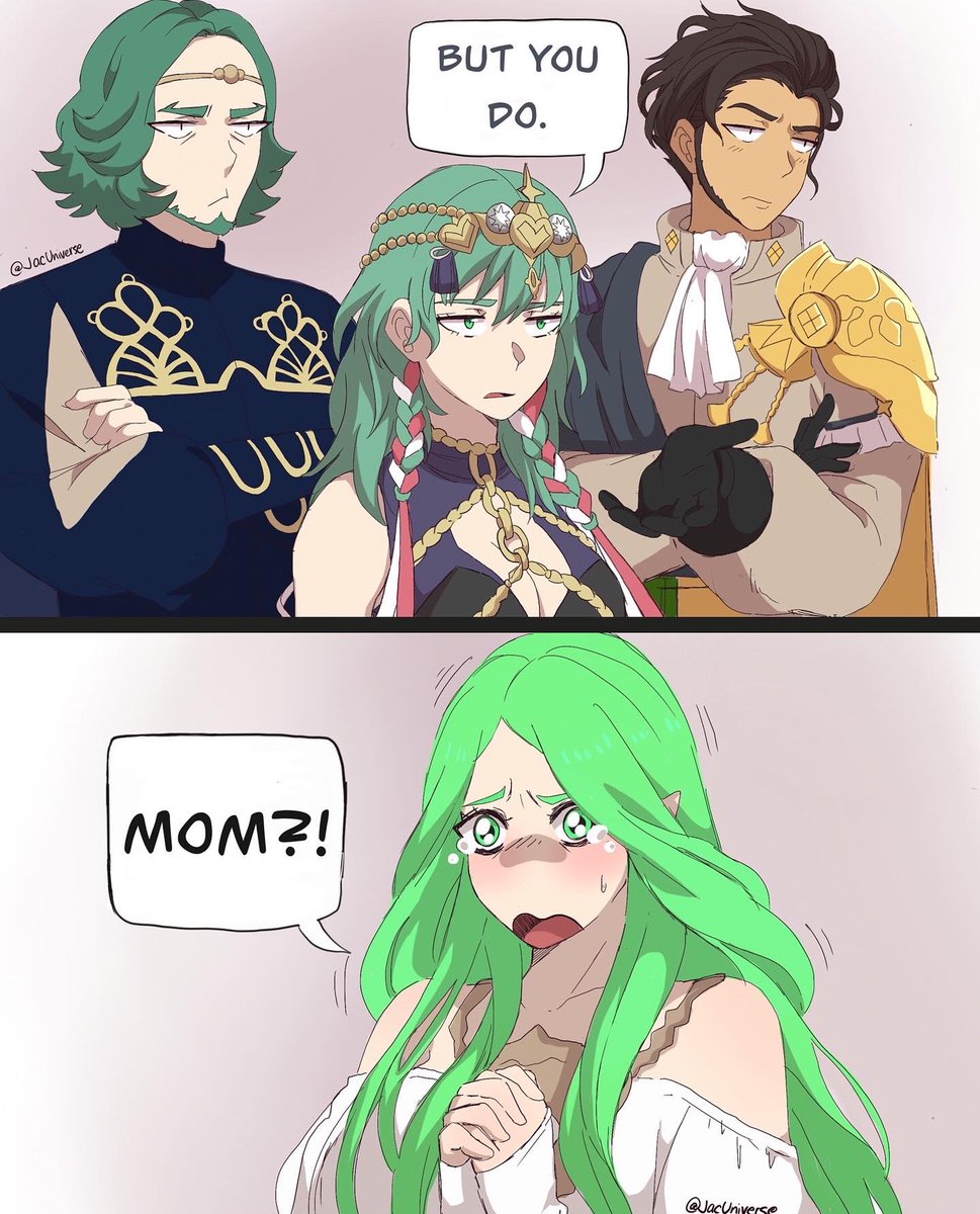 *Small FE3H Spoiler* 

A little funny scenario I thought of while I was playing Three Houses ⭐️ #FireEmblemThreeHouses #fancomic 