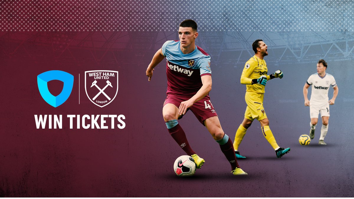 WestHam's tweet photo. Win tickets to West Ham United v Liverpool courtesy of @IvacyVPN. 

Simply retweet this post and comment 'Ivacy VPN' to enter. https://t.co/8270sBYfSF