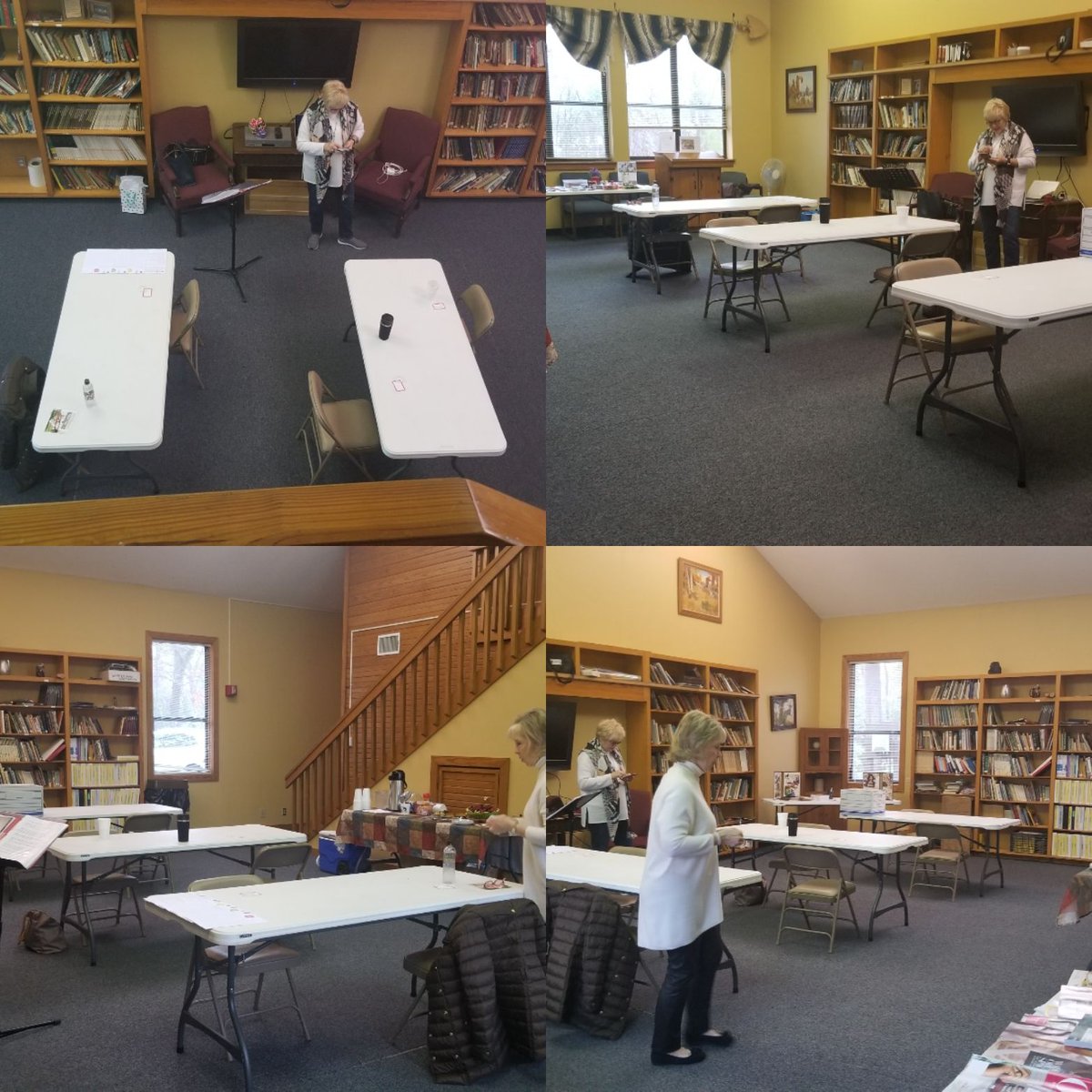 CampTyler1945's tweet photo. Thank You Thursday!
We want to thank @joyce.buford for hosting one of her amazing Vision Board Workshops last Saturday in our Library. All who attended had a wonderful time! 😁
#camptyler #visionboardworkshop #2020visionboards @yoursecondwind
@joycebufordempowerscoaching https://t.co/YNiyRWcMtt