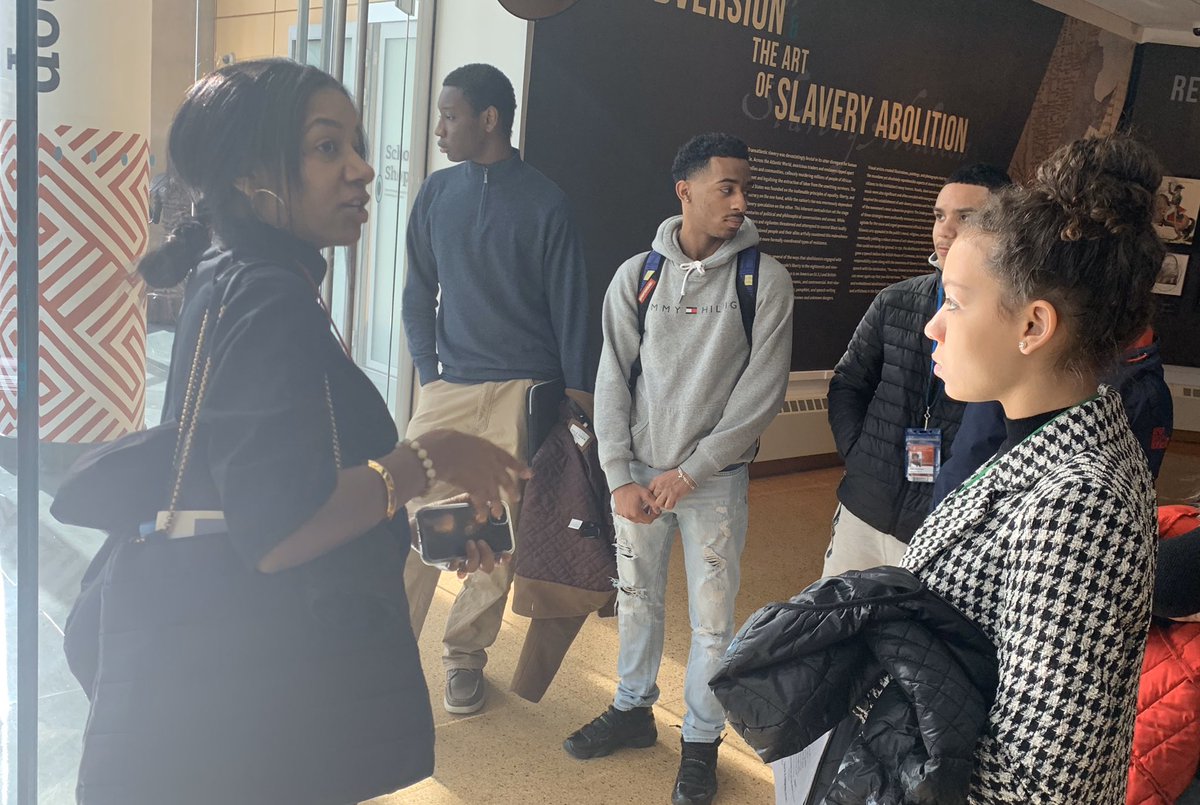 SchomburgCenter's tweet image. RT @PerryWhs: @SchomburgCenter wonderful tour today with @WeehawkenTSD BSU and @ane_eberhard classes #WeeLearn @FAmato53 @RobFerullo4 @EricCrespoEDU @BabTeacher @theresa_milos @eslxiomara @WeehawkenVP @TheNJAmistad @nypl