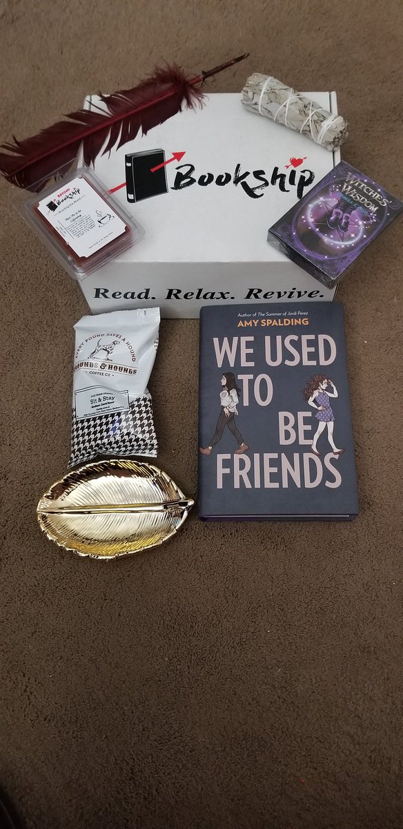 JerseyGirlBook's tweet photo. January's @BookshipBox selection #bookship #YA https://t.co/B5eAHzff62