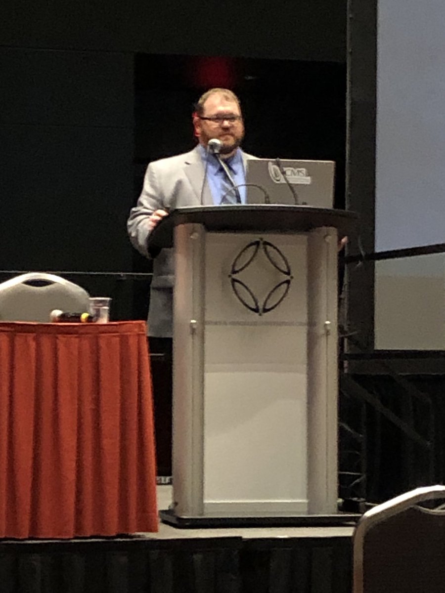 Clark_Agronomy's tweet photo. 2019 NAICC President Matt Eich speaks at the Plenary session at the annual meeting in San Antonio TX #servitech #naicc1978 #centrol https://t.co/YvHJH6b9nE