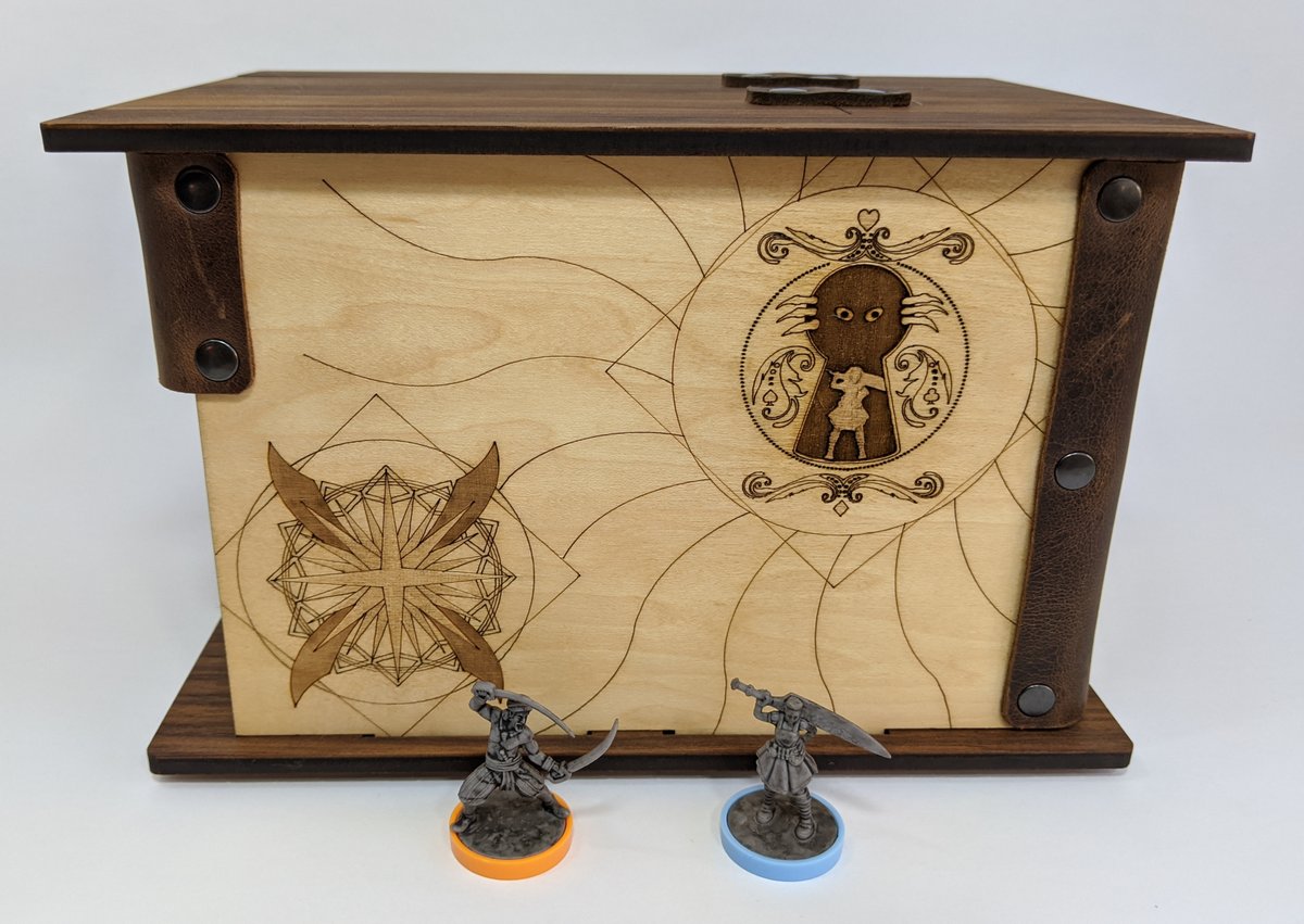Vorpalboard's tweet image. Win this incredible #Unmatched themed Vorpal Board 🔥#giveaway🔥 we made with @RestorationGame Includes a lifetime tier from our KS along with the beautiful scanning box 

To Enter
1. Follow @Vorpalboard 
2. Retweet and like this tweet

kck.st/2GciGYY

Winner picked 1/31